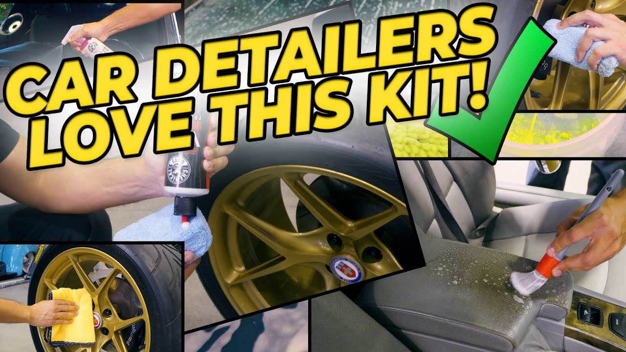 Start Building Your Detailing Arsenal With The BEST Detailing Kit (Also Makes A Great Gift!)