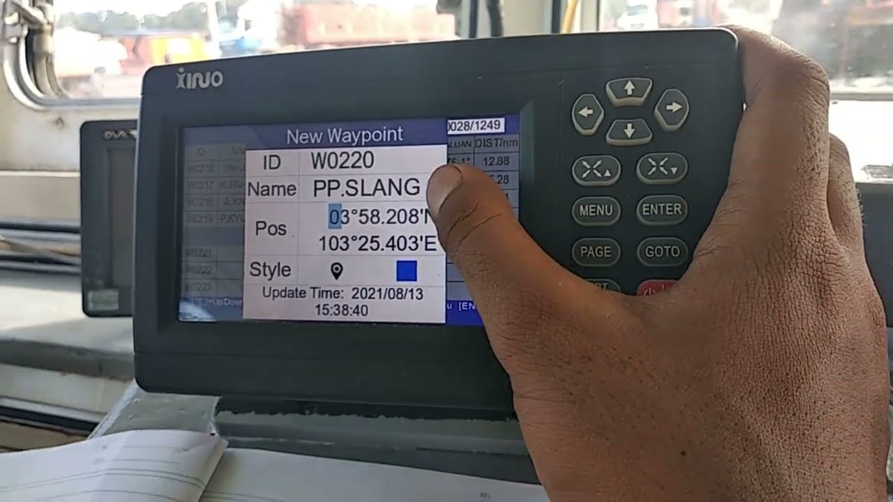 Cara Membuat Waypoint di GPS XINUO
