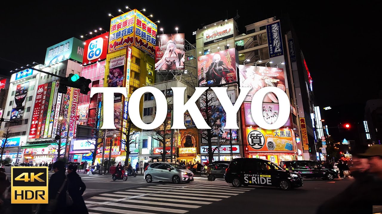 🇯🇵 Tokyo's Akihabara Neighborhood Walking Tour · 4K HDR