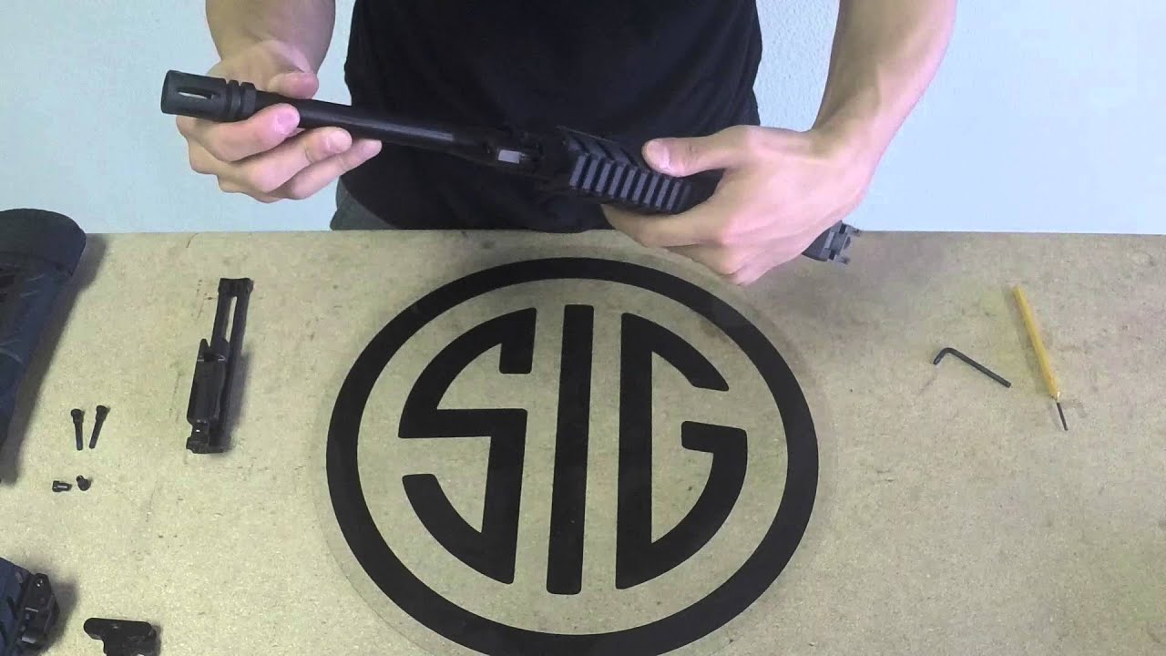 Sig Sauer MPX Complete Field Strip and Reassembly Tutorial Part 2