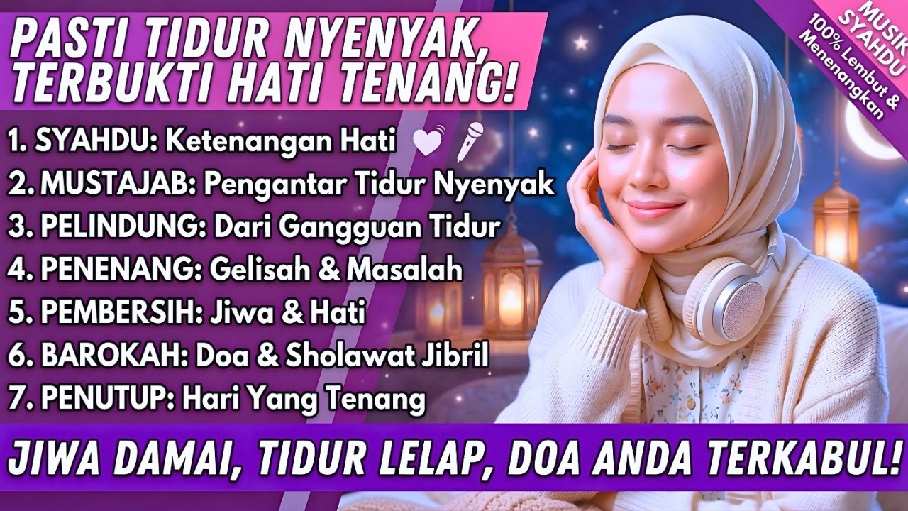 MasyaAllah! Sholawat Malam Paling Merdu 🌙 Temani Tidur dengan Kedamaian Hati