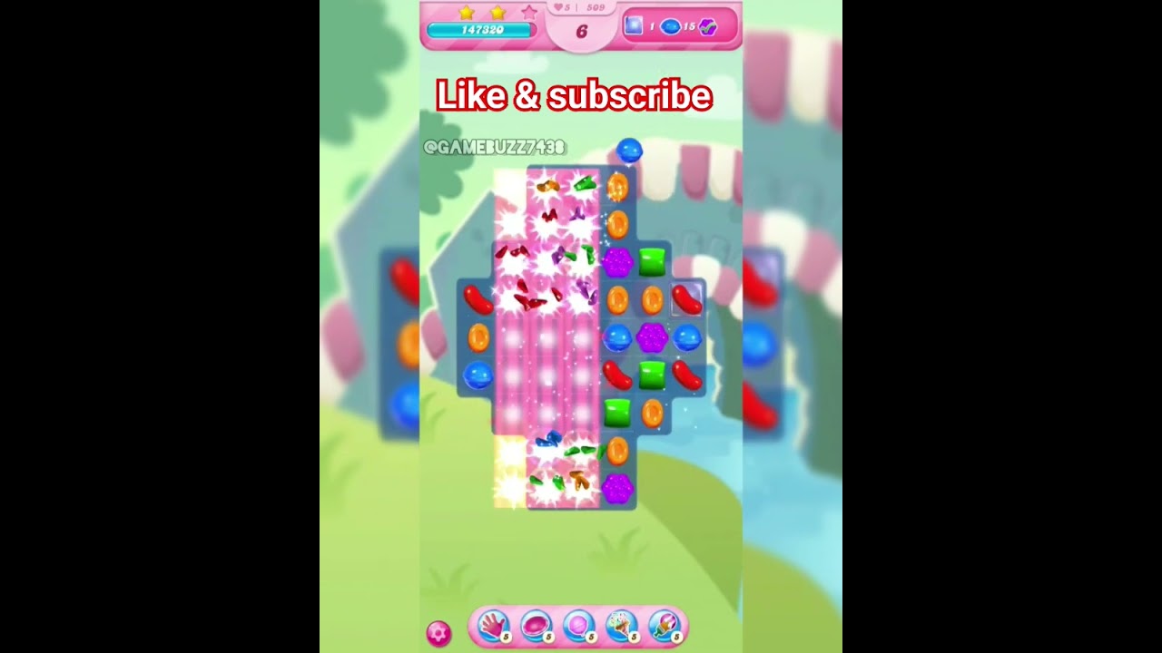 candy crush saga level 509/hack/mod apk/booster/GAME BUZZ/.