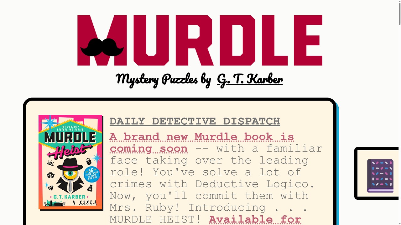 [2026-02-02] 🕵️🔎 How to solve the daily Murdle puzzles 🧠😊
