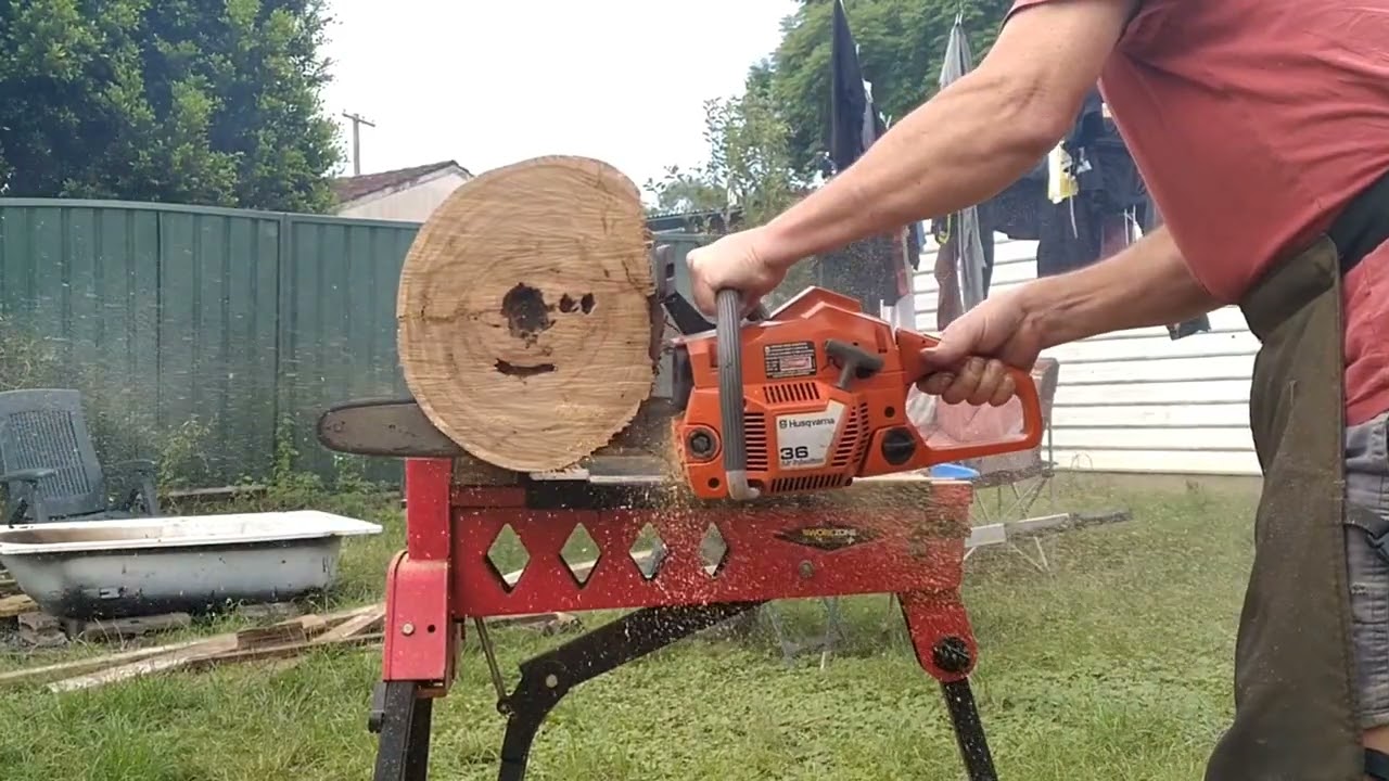 Husqvarna 36 air injected ported turned up!