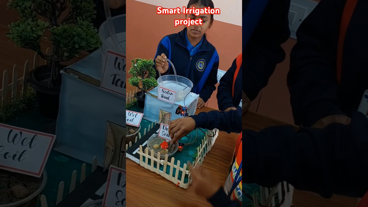 Smart Irrigation system project #technology #innovation #project #shorts