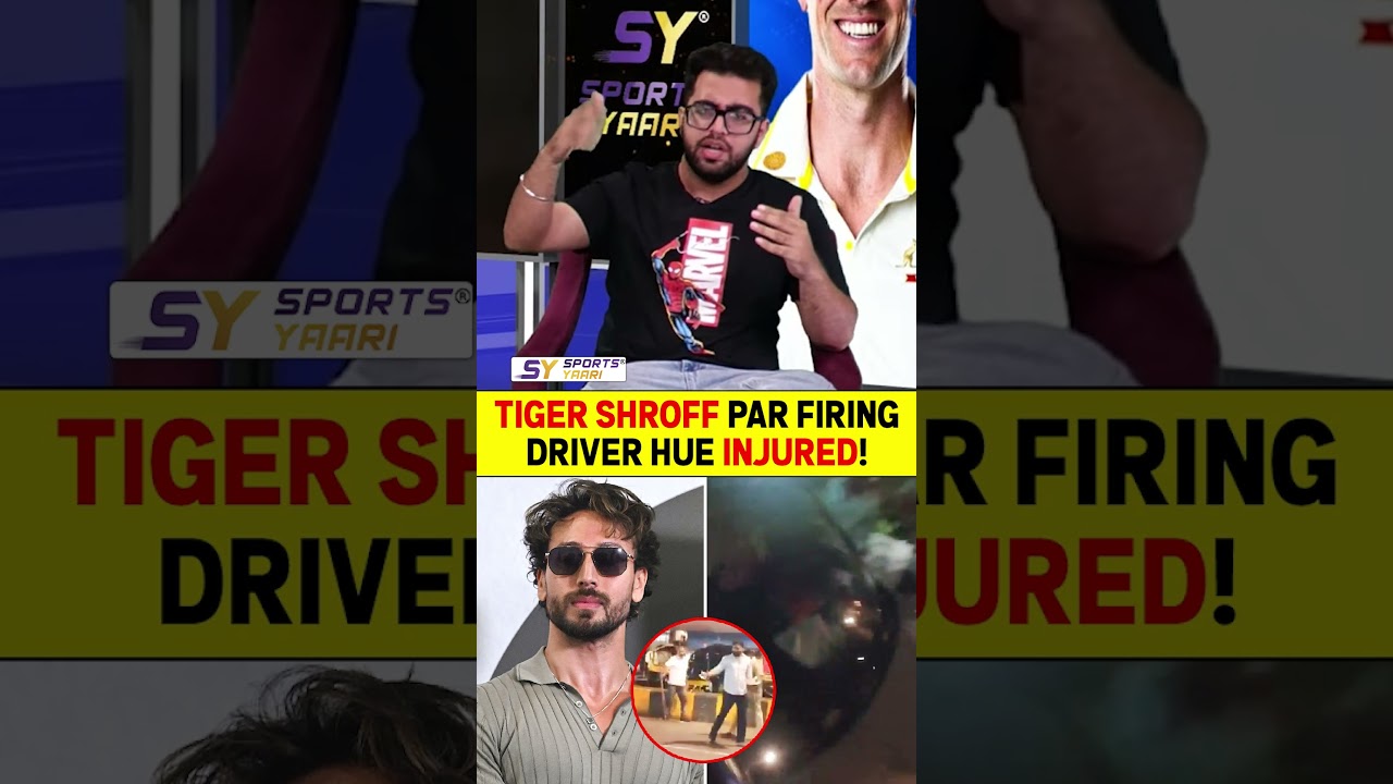 TIGER SHROFF PAR FIRING DRIVER HUE INJURED! #tigershroff #firingashot #injured #police #bollywood