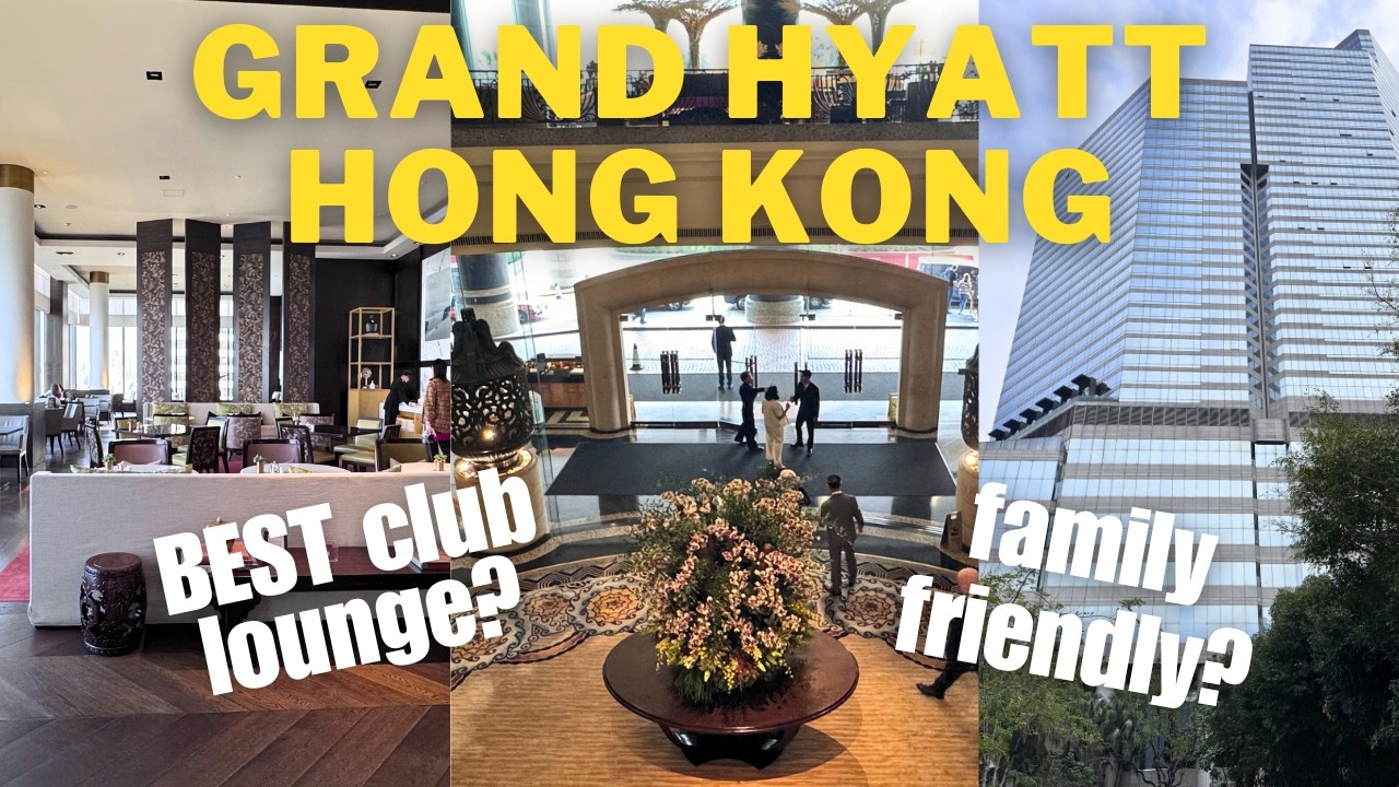 Grand Hyatt Hong Kong Review: The Best Hyatt Club Lounge We’ve Ever Experienced (video 3/4)