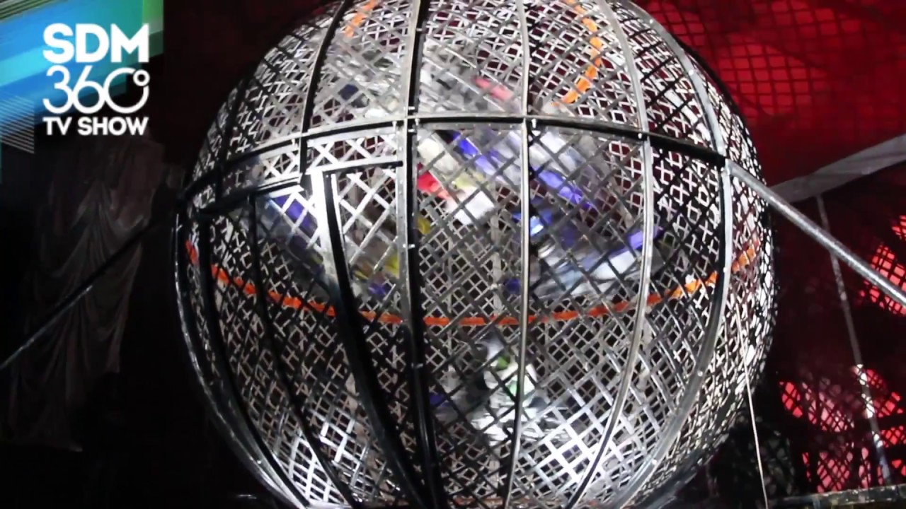GLOBO DE LA MUERTE CIRCO LUXOR