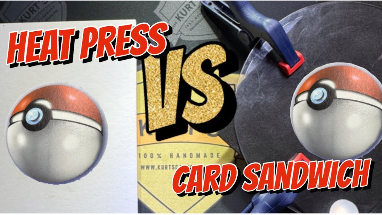 Heat Press vs Card Sandwich - Pok&eacute;mon