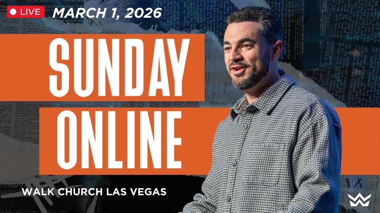 Join us LIVE at WALK Church (10:00AM) as we start our study through JOHN! March 1, 2025 #WALKChurch