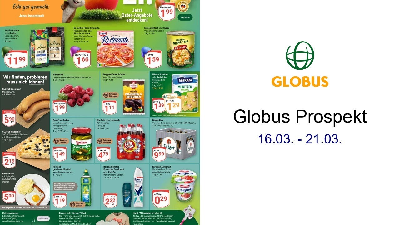 Globus Prospekt   16.03. - 21.03.