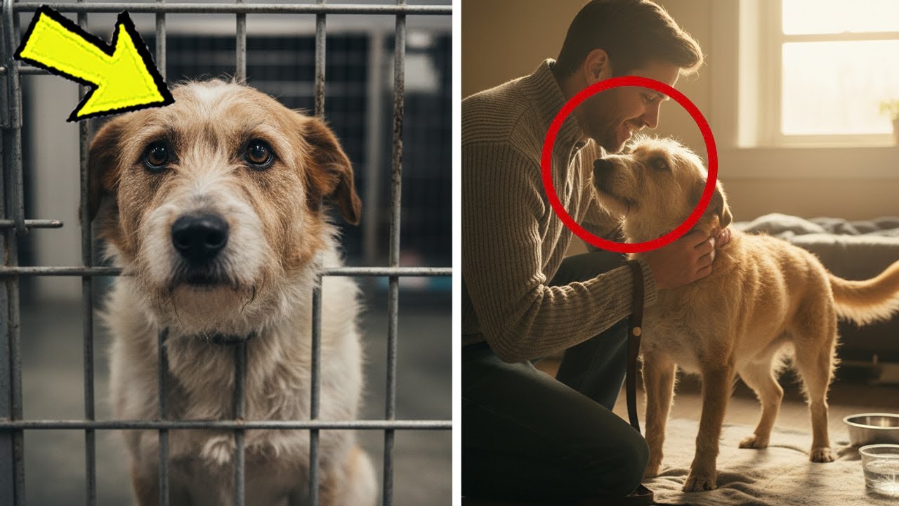No One Wanted This Sad Dog — Until One Man Adopted Him