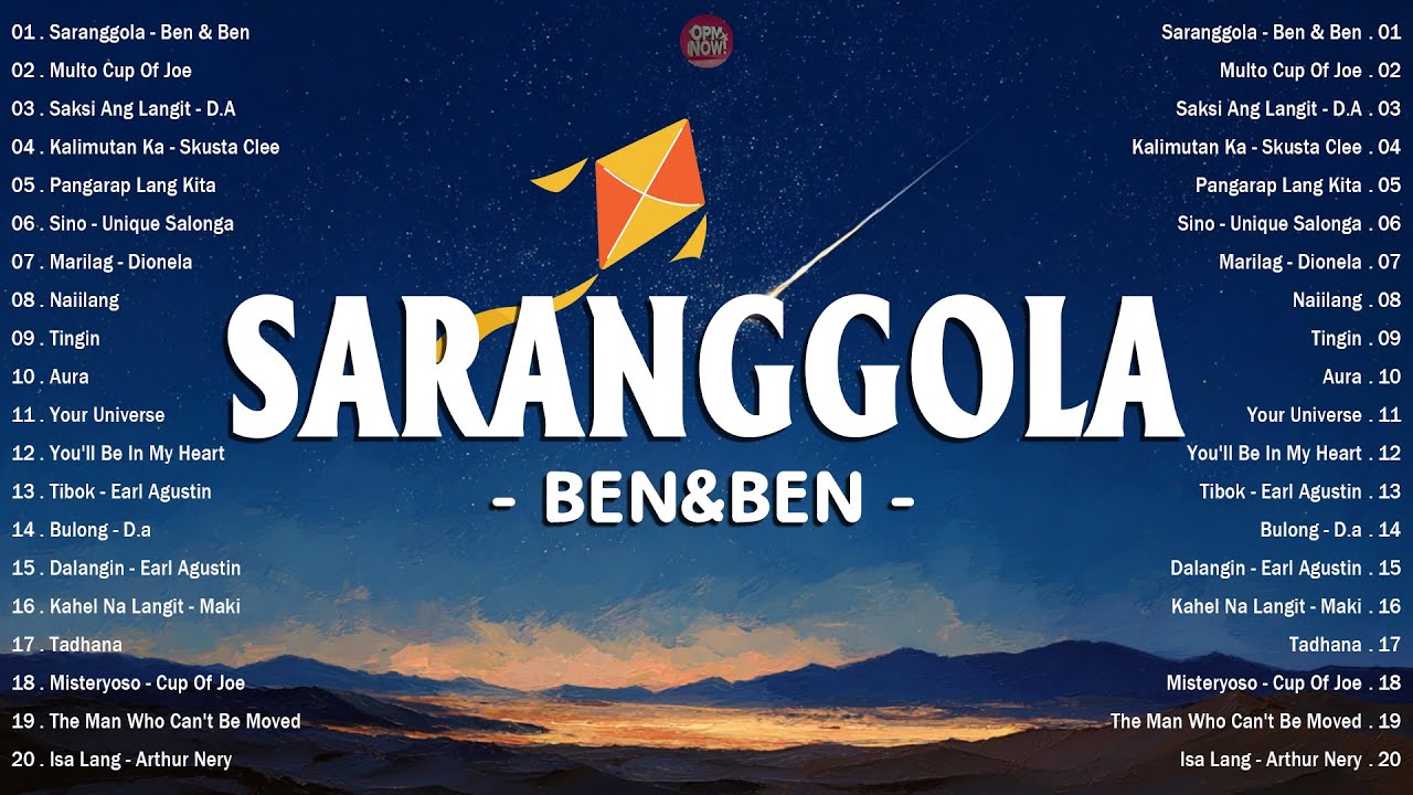 Saranggola - Ben & Ben 🎶 Best OPM Hits 2026 💖 Top Tagalog Songs on Spotify & YouTube Philippines