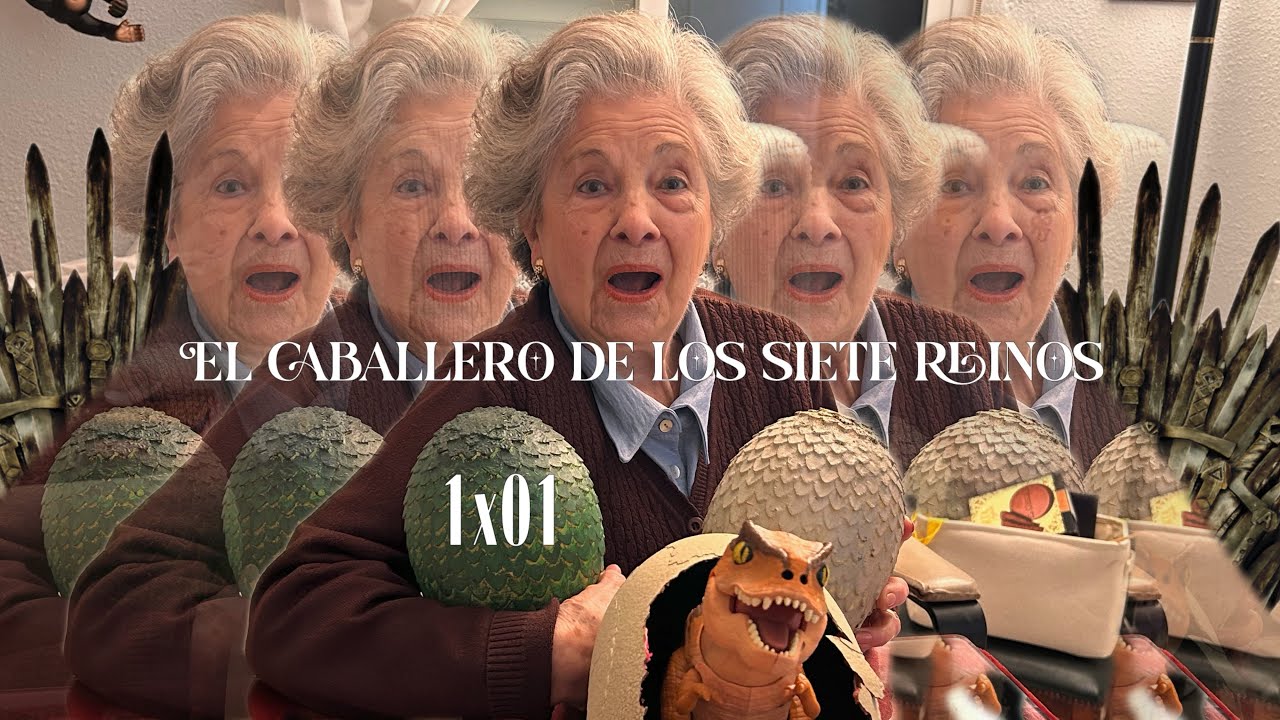 🔥🐉 ABUELA DE DRAGONES REACCIONA | El Caballero de los Siete Reinos – Episodio 1 🛡️🔥