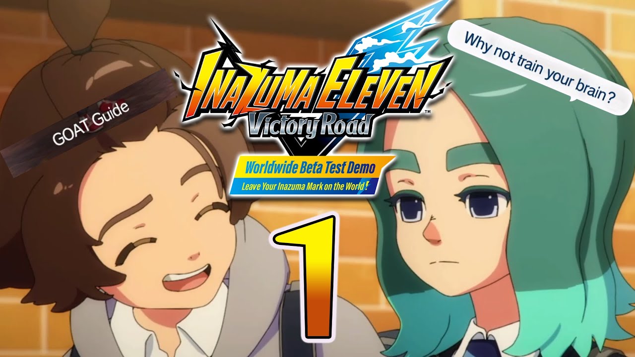 Part 1 - Inazuma Eleven Victory Road STORY MODE - First 30 Minutes of Gameplay and Blind Reactions!