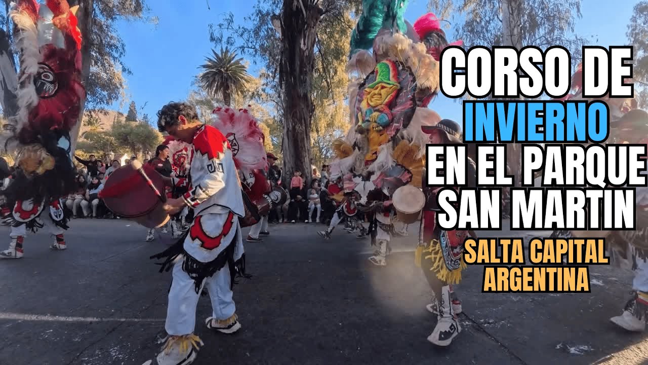 CORSO DE INVIERNO en el PARQUE SAN MARTIN - Salta Capital 2025