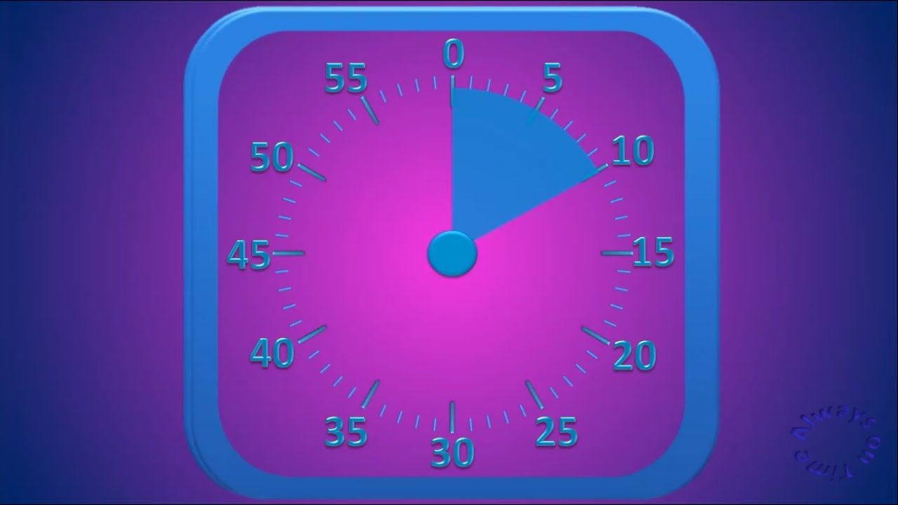 10 minutes visual timer for classroom