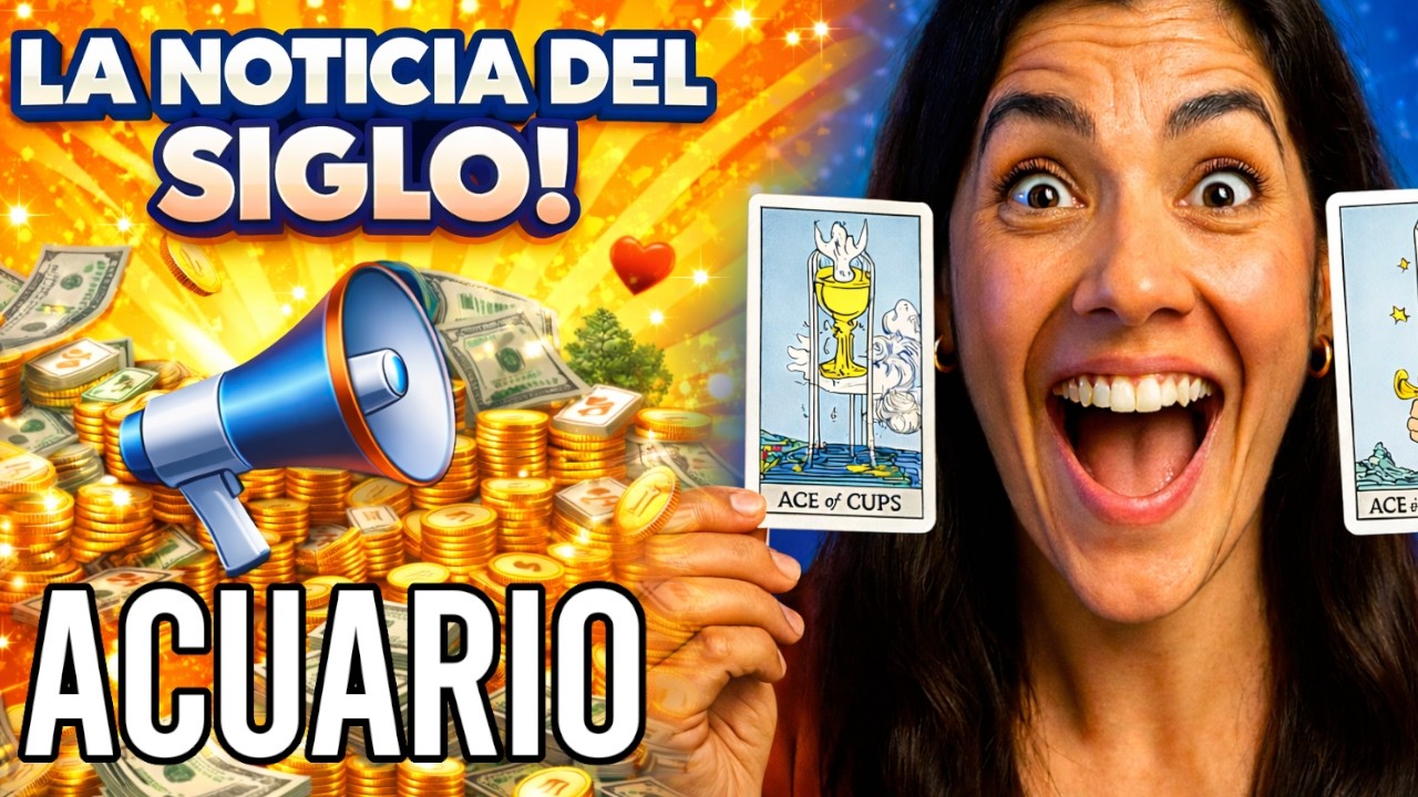 ACUARIO ⚠️ ALGO GLORIOSO VIENE A TI! ESTAS EN EL MEJOR MOMENTO DE TU VIDA ⚠️ #ACUARIO