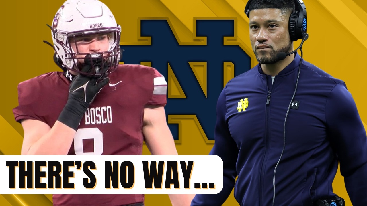 I CANNOT Believe This... | Daily Notre Dame News & Rumors