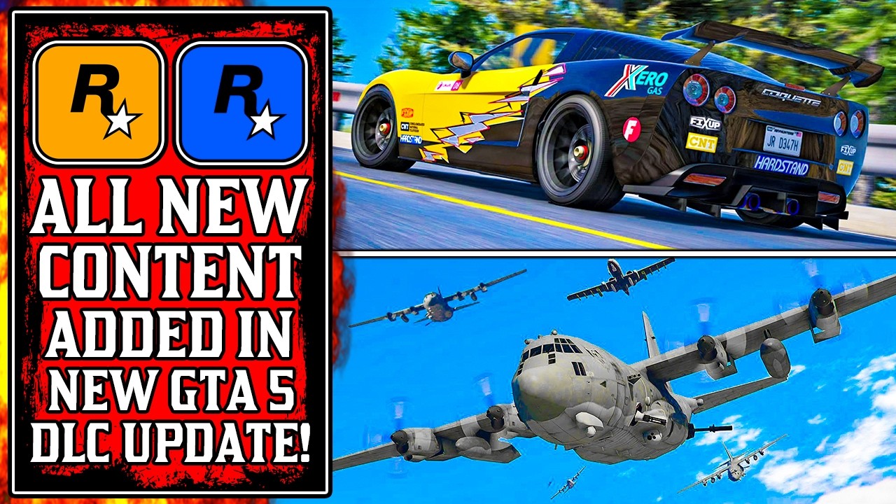 EVERYTHING *NEW* in GTA Online McKenzie Hangar UPDATE! GTA Online Update (New GTA5 Update)