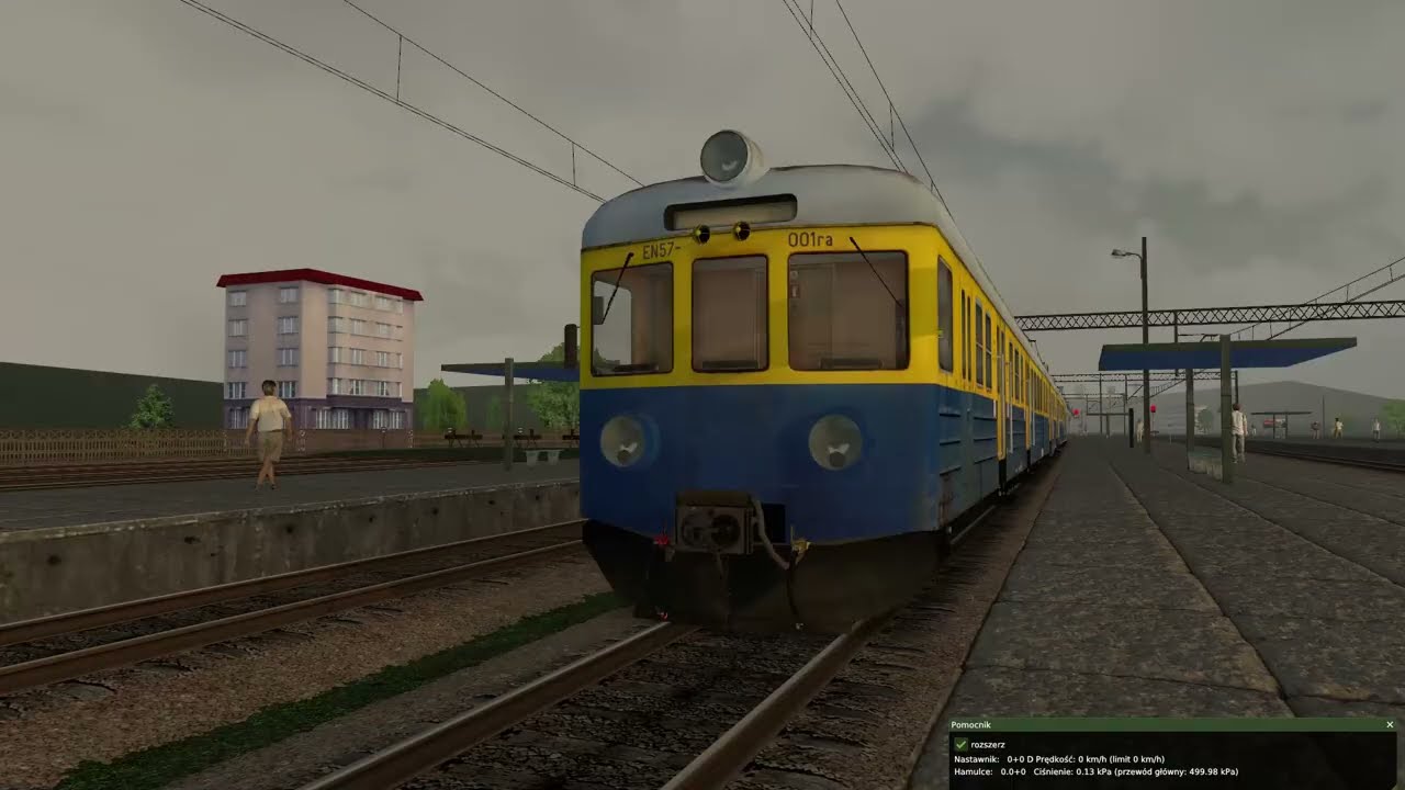 Maszyna EU07 #31 - Zwierzyniec_Osobowy: Jazda na EU07-216