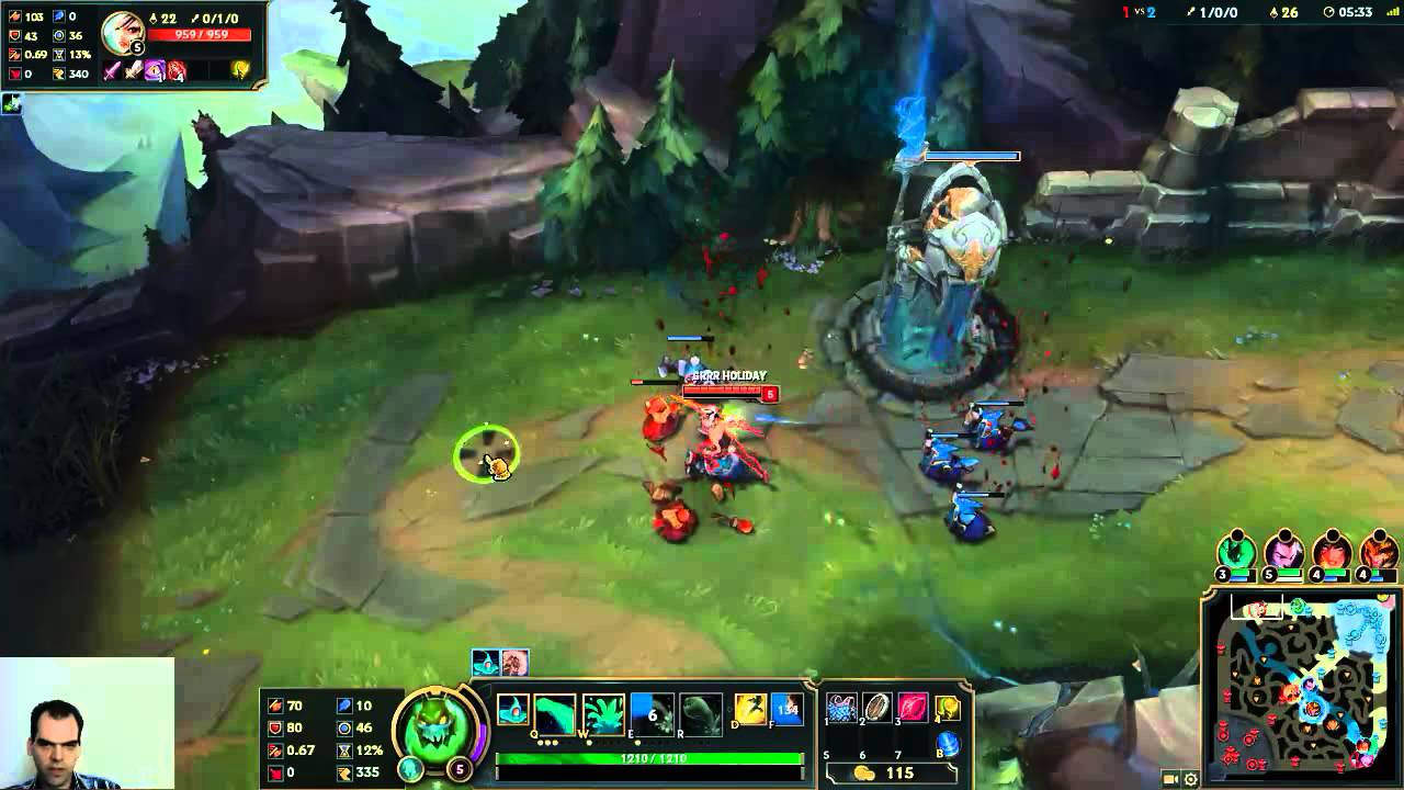 zac vs riven top lane with commentary