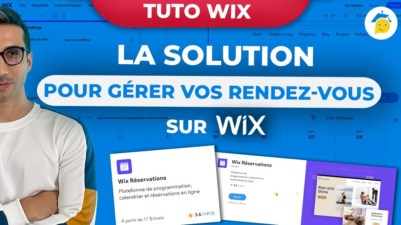 Tutoriel Wix Bookings : Ajouter un module de réservation sur votre site Wix