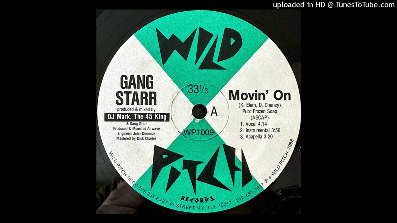 Gang Starr - Movin' On (Instrumental)