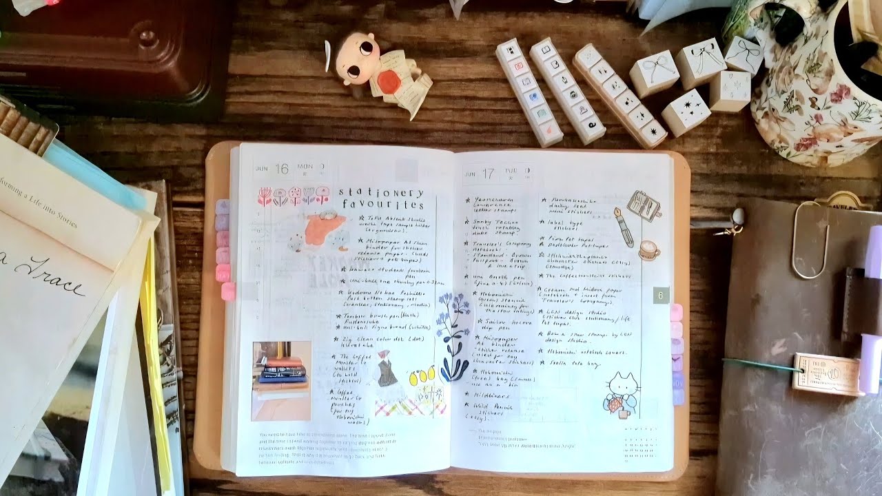Stationery favourites | What I currently enjoy using in my journals | Journal related books