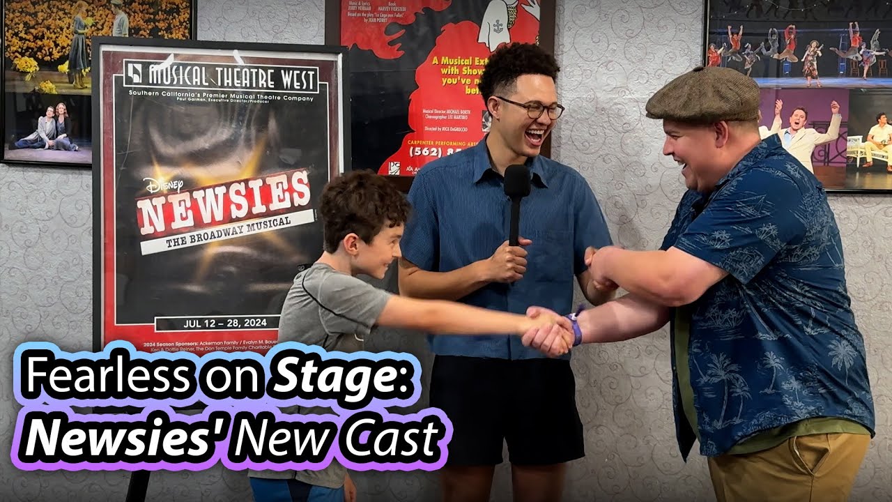 Extra! Extra! Broadway's Newsboys Take Long Beach by Storm!