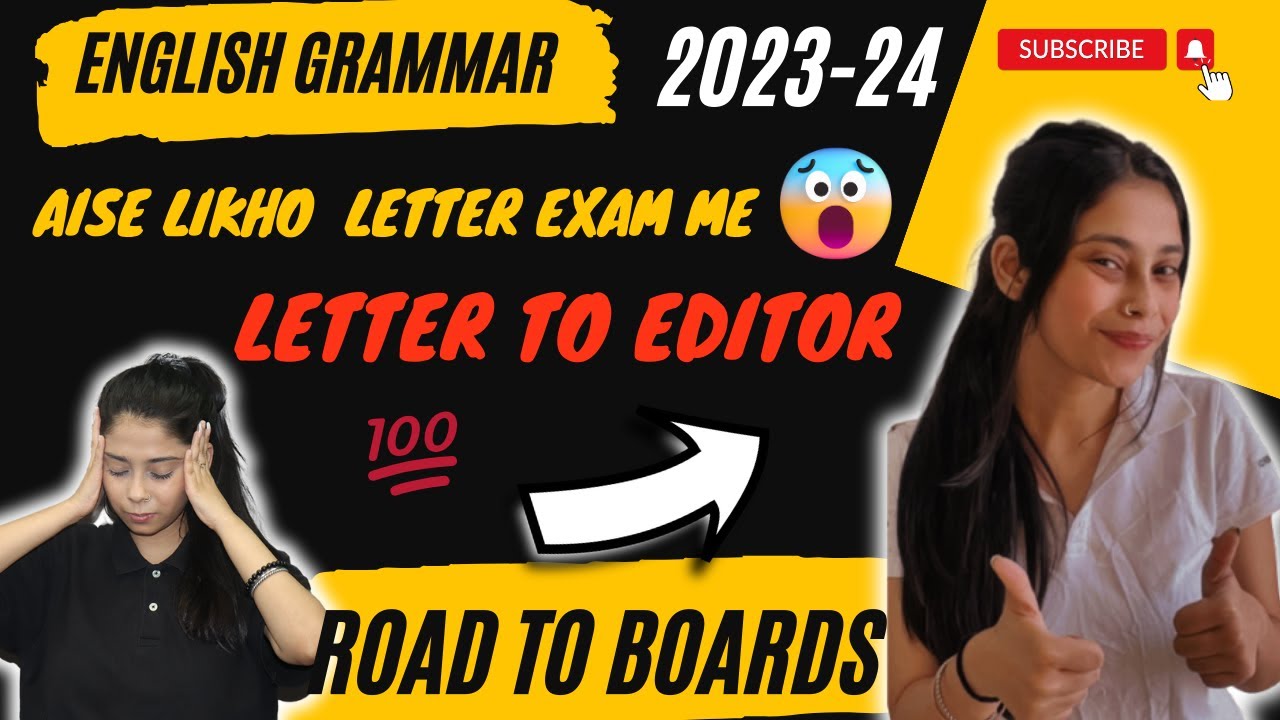 Letter to Editor | Letter to Editor Format | One Shot PDF | Tricks Examples | Formal Letter