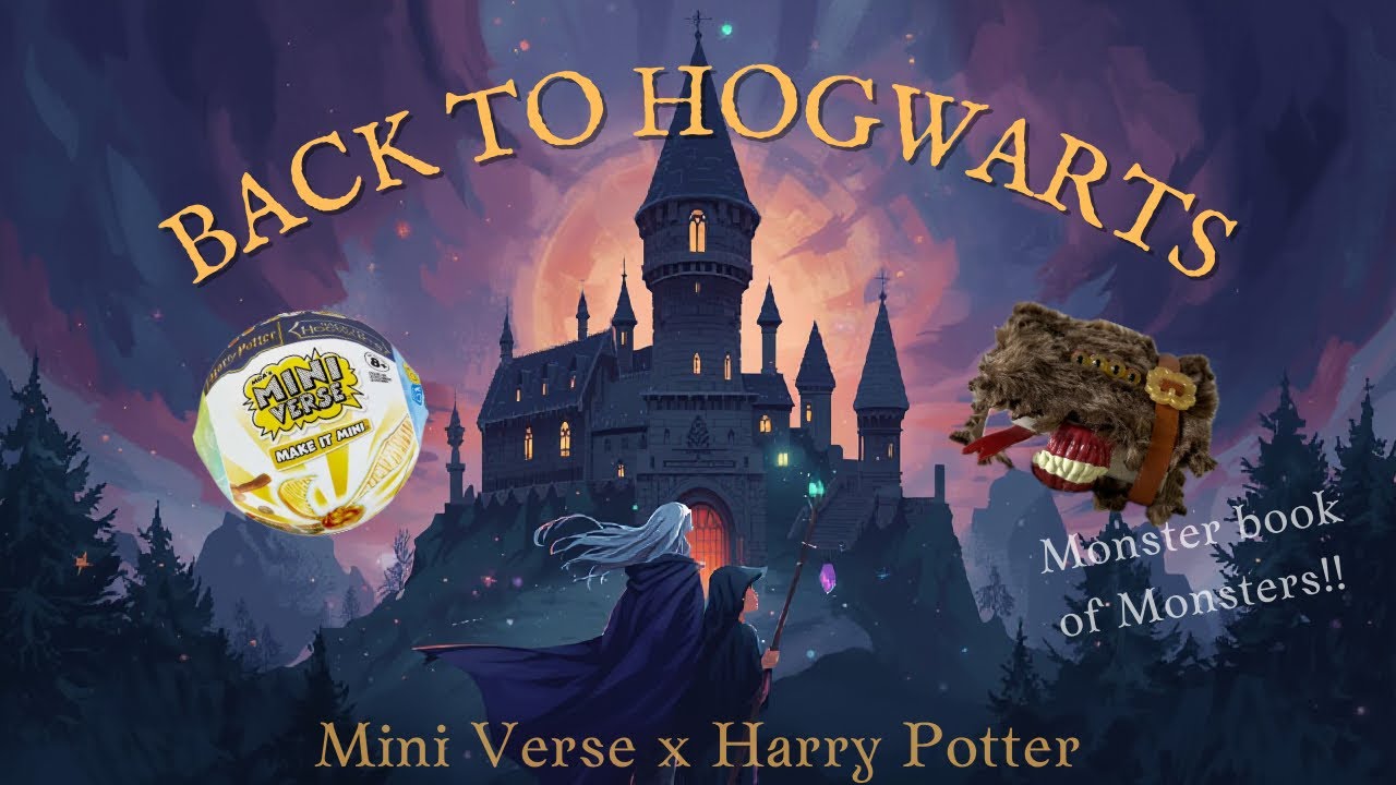 Starting the Back to Hogwarts Mini verse series! 1 of 12:) Monster book of Monsters!