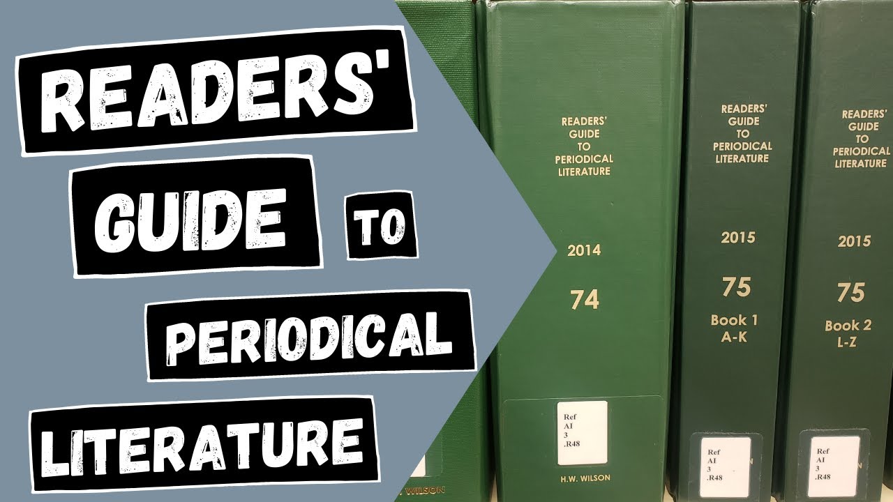 Readers' Guide to Periodical Literature