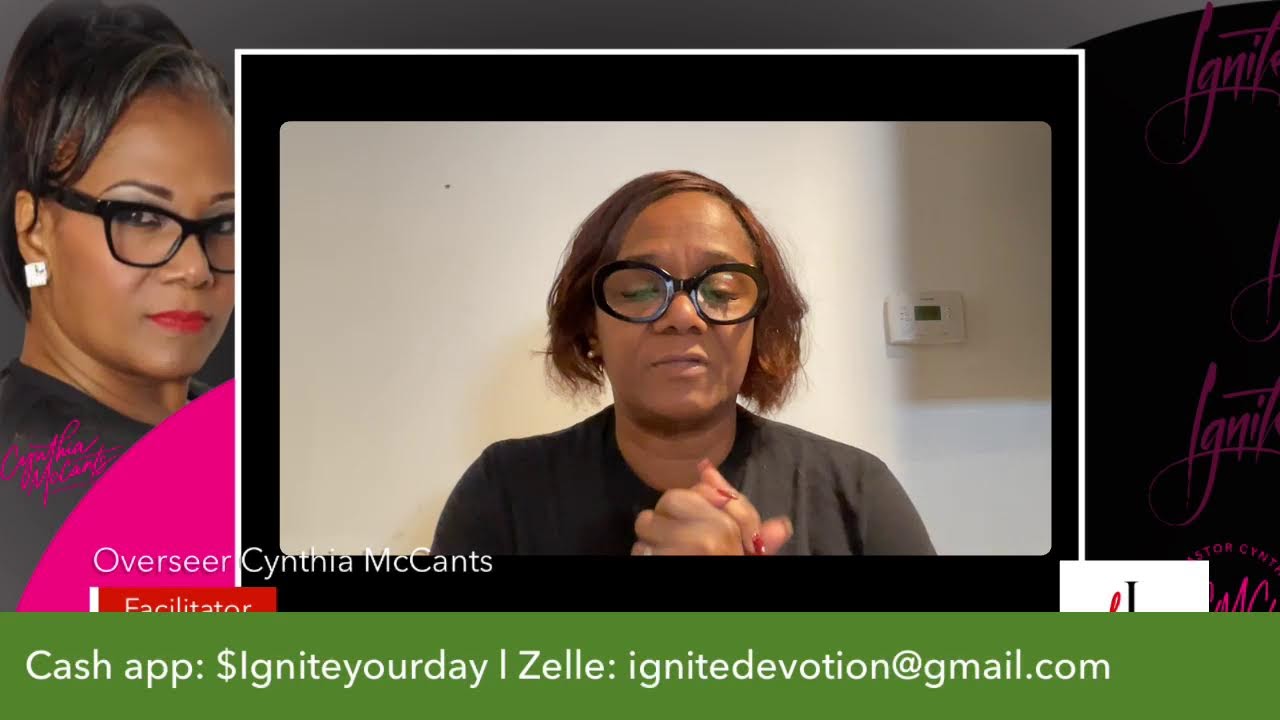 SUSTAIN: Faithful in the small - Ignite your day in the world with Pastor Cynthia McCants