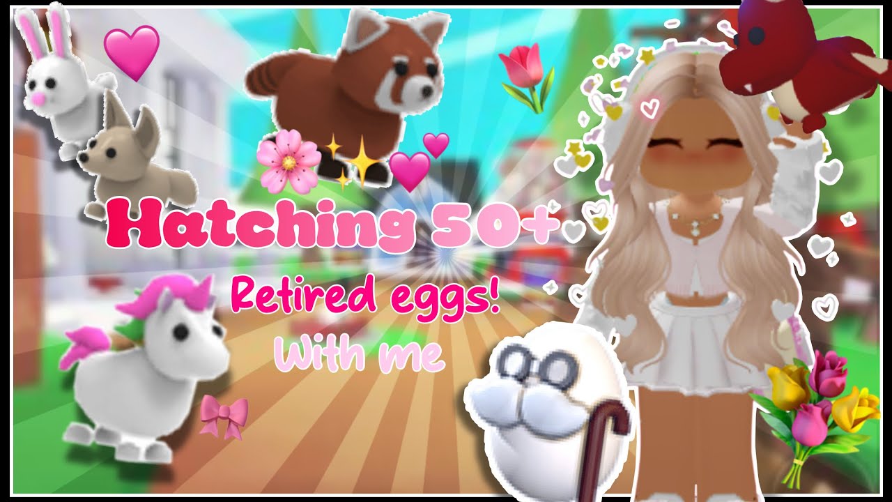 Hatching 50+ retired eggs! *lucky* | cloudylea 