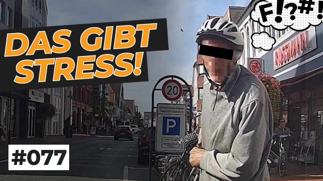 Dämliche Fahrmanöver und Betrunkener, der den Verkehr blockiert? | #GERMAN #DASHCAM | #077