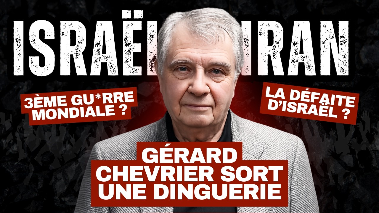 GU*RRE en IRAN : Cet EXPERT BALANCE une DINGUERIE sur ISRA&Euml;L que PERSONNE n'a R&Eacute;V&Eacute;L&Eacute;E (G. Chevrier)