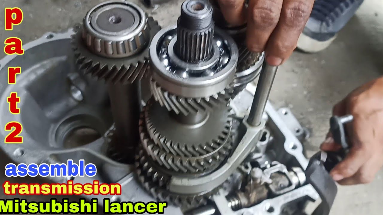 Overhaul transmission Mitsubishi lancer || Assemble PART 2