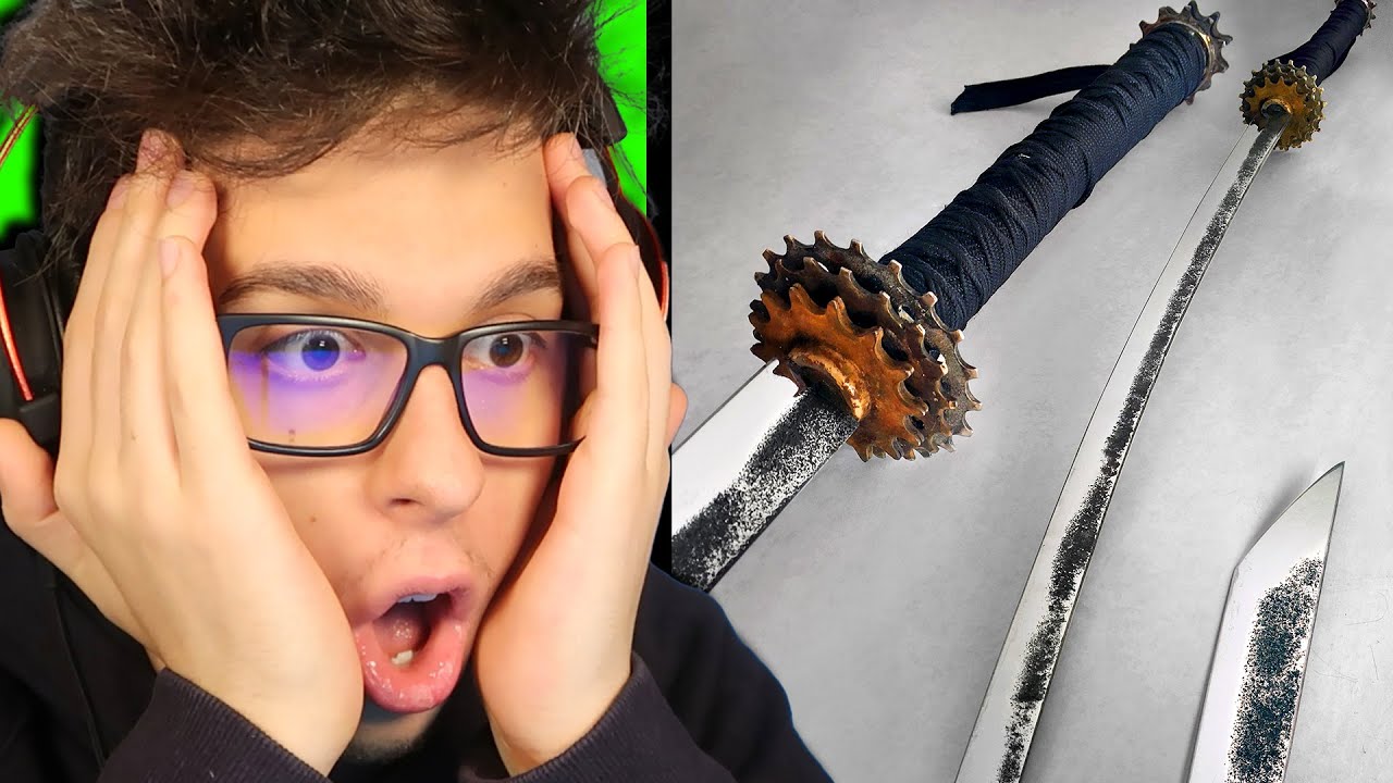 HA CREATO UNA KATANA CON DELLA SPAZZATURA - Pillole di Internet