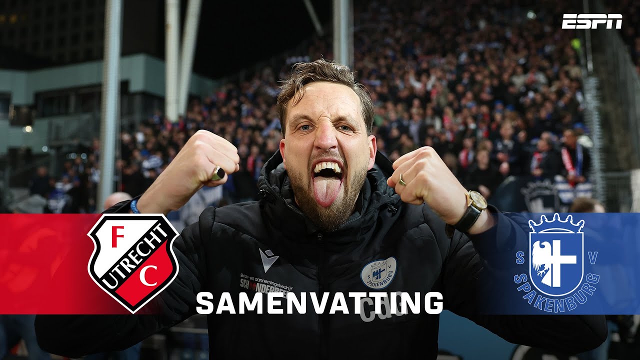 GIGANTISCHE STUNT in de KNVB BEKER! 🔥 | Samenvatting FC Utrecht - SV Spakenburg