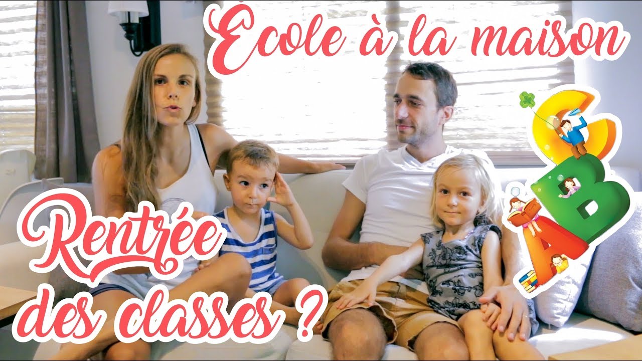 Back to School | École à la Maison | La Rentrée des Classes Chez la Family Coste