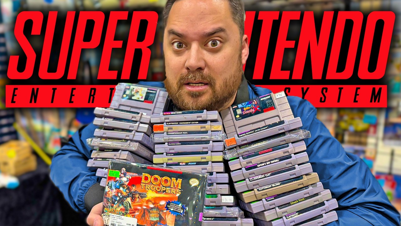 Мой ЖЕСТОКИЙ путь к сбору ВСЕХ игр для Super Nintendo