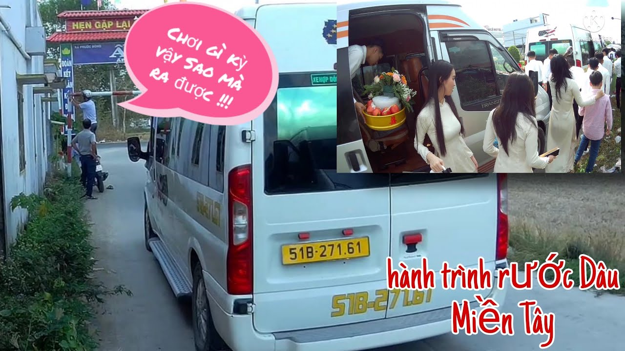 Rước dâu miền tây bằng nguyên dàn xe khủng/ Bác tài Channel