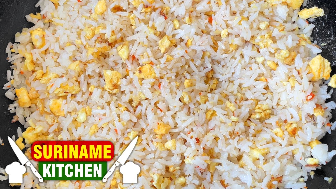 Surinaamse Baka Bhaat (Gebakken Rijst) KOKEN IN SURINAME | Fried Rice Surinamese COOKING IN SURINAME