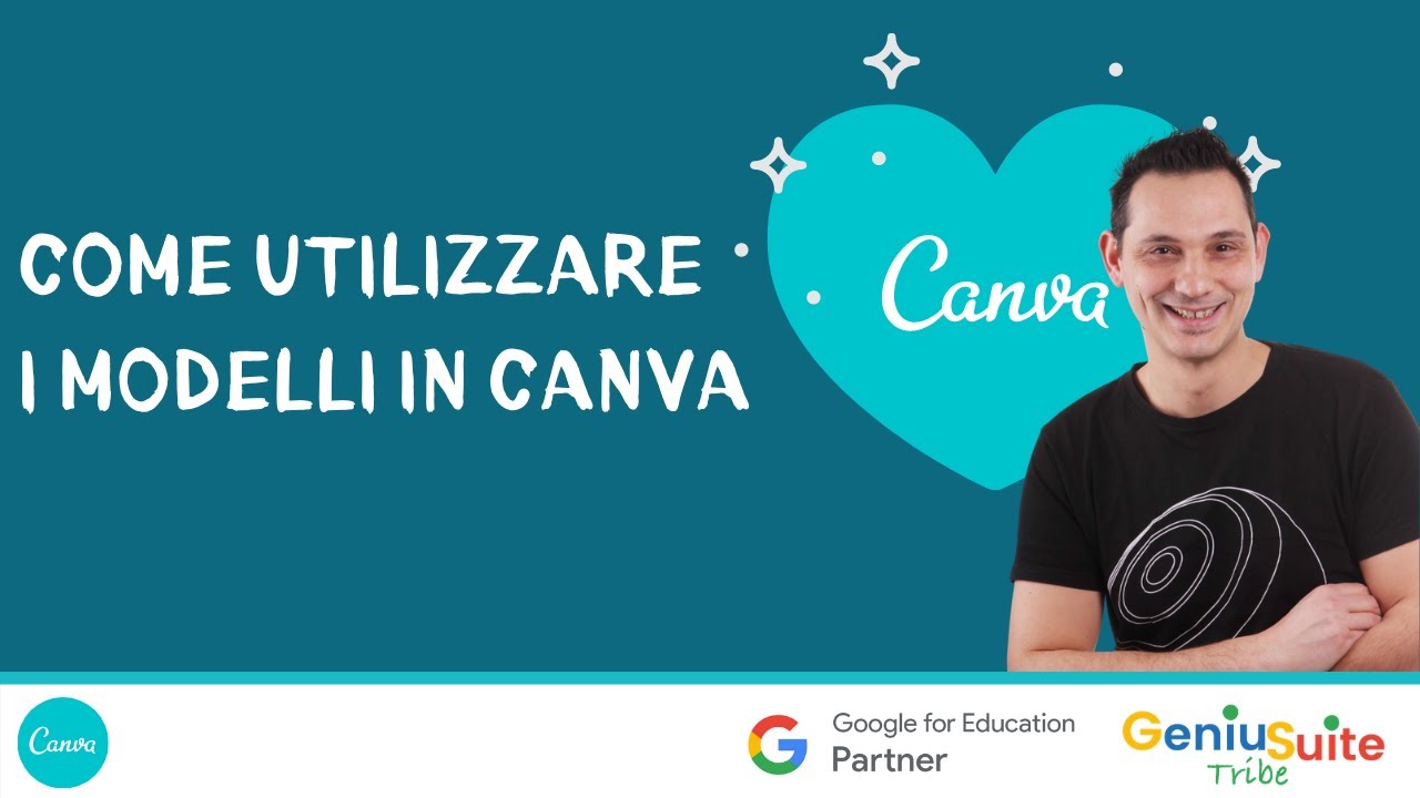 Canva for Education: come utilizzare i modelli in Canva (men&ugrave; modelli)