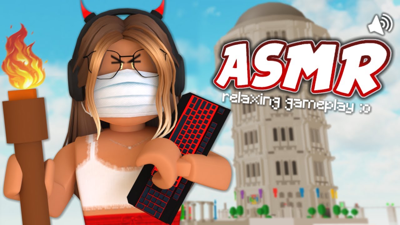 ROBLOX Tower of Olympia but it's KEYBOARD ASMR... *VERY RELAXING*