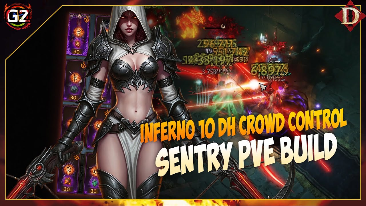 Сборка Inferno 10 DH с контролем толпы и ролью стража | Diablo Immortal