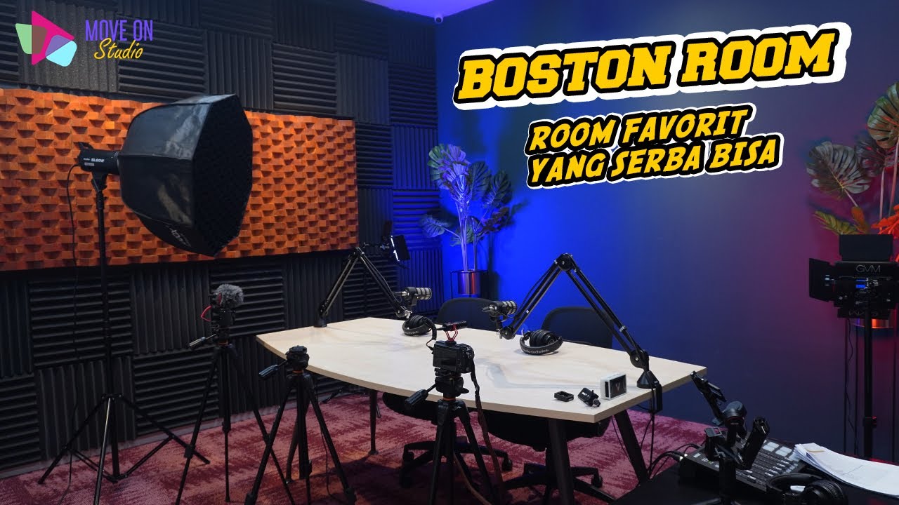 Room studio favorit | Sewa Studio Podcast Jakarta