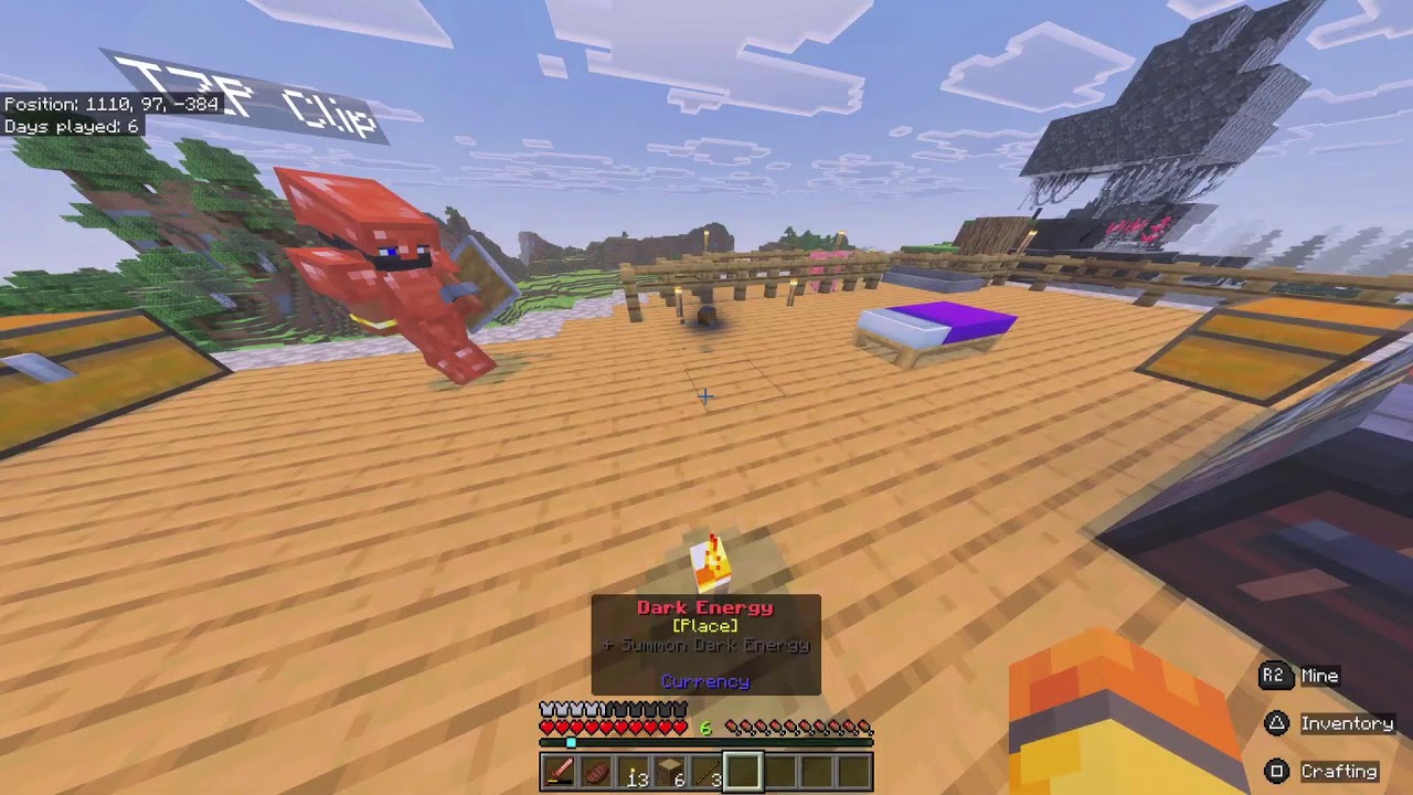Minecraft horror PS5