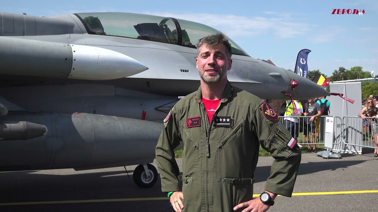 Tiger! Tiger! Tiger! Czyli Slab i jego F-16 na #AirShow2023!
